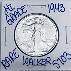 1943 WALKING LIBERTY SILVER HALF DOLLAR AUTHENTIC U.S.MINTCOIN FREESHIPPING 5703