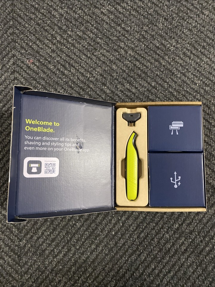 Philips Norelco Oneblade QP2724/90 360 Hybrid Face Electric Trimmer ...