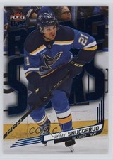 2025-26 Upper Deck Fleer Ultra Rising Stars Blue 22/35 Jimmy Snuggerud Rookie RC