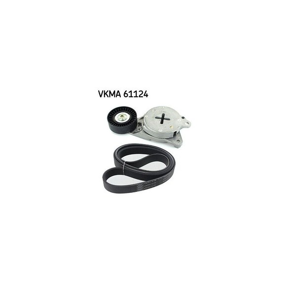 Keilrippenriemensatz SKF Vkma 61124 FüR Toyota, FüR Fahrzeuge Mit Klimaanlage-image