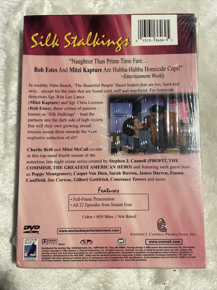 (未使用･未開封品)Silk Stalkings: Complete Fourth Season [DVD] Silk Stalkings - The Complete Fourth Season (DVD, 2006, 3-Disc Set