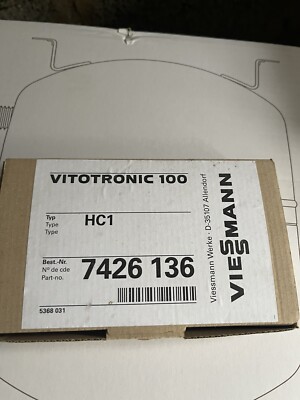 Viessmann Vitotronic 100 HC1B Vitodens Vitopend 