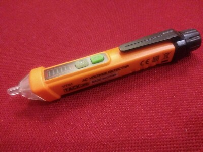 TACK-Life Non-Contact AC Voltage Tester Pen with Adjustable Sensitivity, VT01
