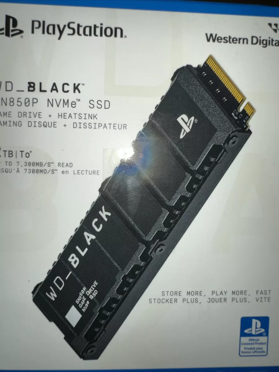  WD_BLACK 1TB SN850P NVMe M.2 SSD Officially Licensed