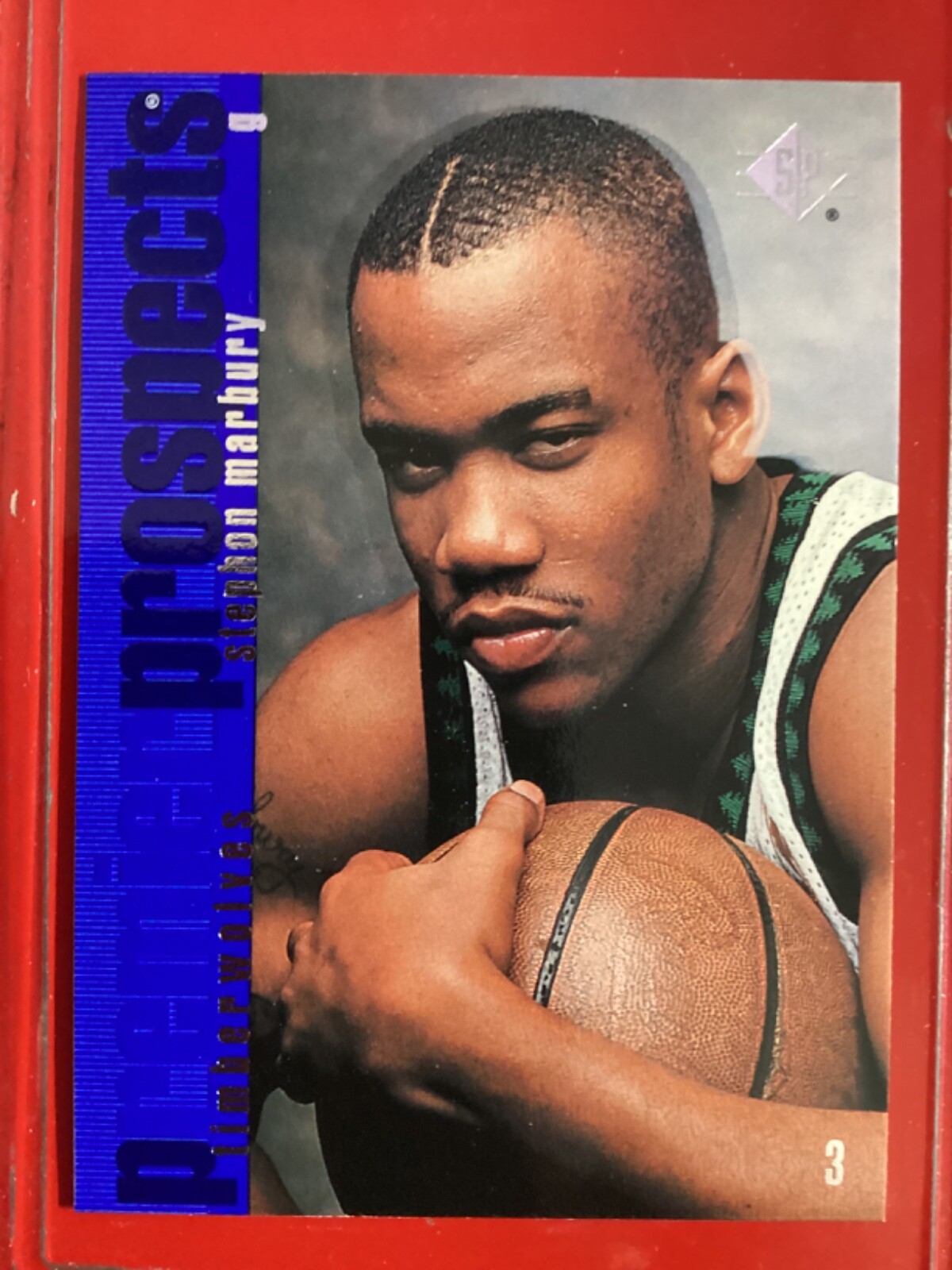 STEPHON MARBURY 1996-97 Upper Deck SP Premier Prospects #137 Rookie (RC)