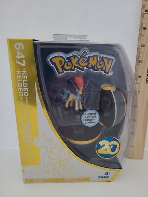 2016 Pokemon Keldeo 647 Luxury Ball TOMY Limited Edition 20th