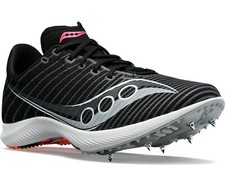 NIB Saucony Velocity MP Men's Mid-Distance Track Shoes Black Vizi Size 11
