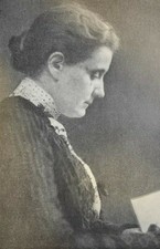 1909 Vintage Magazine Illustration Jane Addams Hull House Chicago