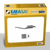 Imasaf Esd Auspuff Endtopf FüR Honda Accord Iii Aerodeck 2.0 Exi