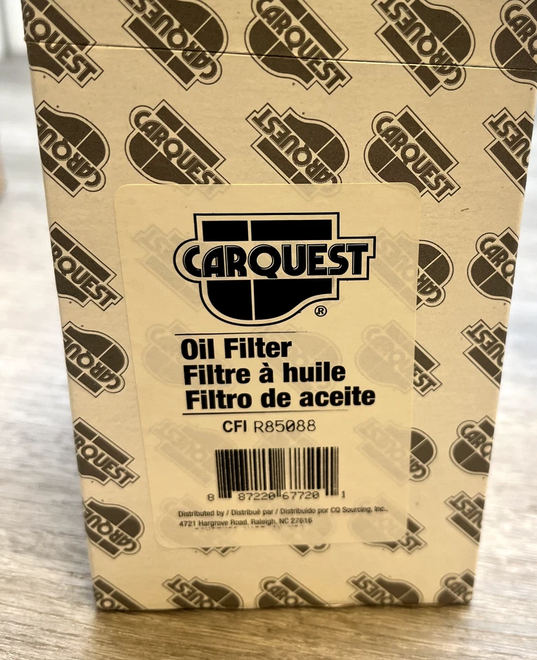 LOTE DE 6 filtros de óleo do motor CARQUEST R85088 - Imagem 3 de 3