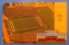 Mobile Alabama Linen Postcard Ladd Memorial Stadium AL
