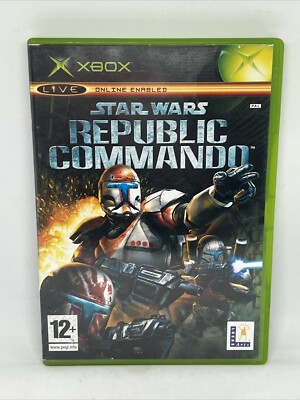 STAR WARS: REPUBLIC COMMANDO XBOX PAL SPIEL KOMPLETT MIT HANDBUCH GRATIS P&P 
