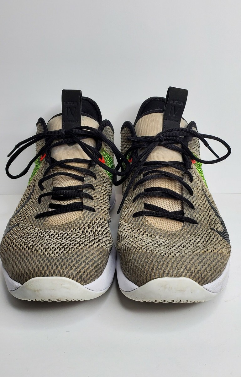 Nike Lebron Witness IV String/Black-Volt BV7427-200 Men display picture 3
