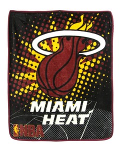 Miami Heat NBA Throw Pillow And Fleece Throw Blanket. | eBay