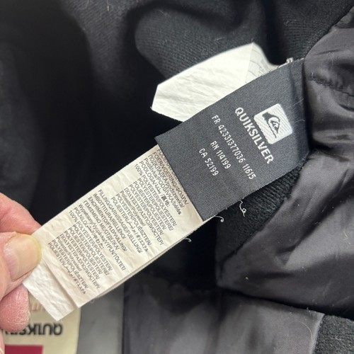 Quiksilver Womens 14 gray Snow Pants Ski Snowboard Insulated 8K relaxed fit - Picture 5 of 19