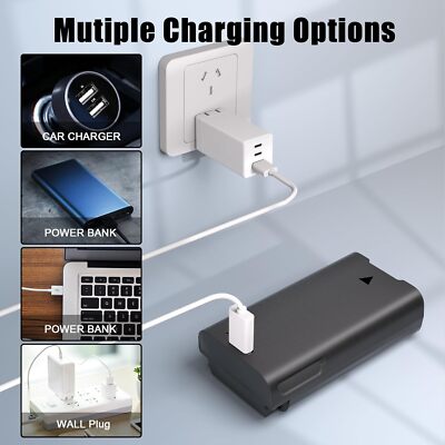 ZYGY 2Stück 3.7V 500mAh Lithium Batterie & 2Stück USB-Ladekabel für UDI U61 U61W A30 A30W Quad-Rotor-Drohne