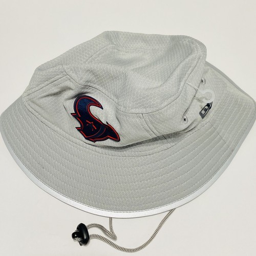 New Era Houston Texans Bucket Hat Grey 