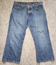 Lucky Brand Womens Jeans Sz 8/29 Dungarees Classic Fit Crop Mid Rise Made in USA