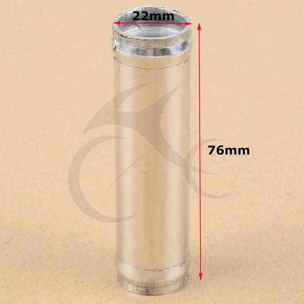 Alloy Aluminum Hose Adapter Joiner Pipe Connector Silicone 22mm 0.87" 7/8"inch - Image 2 of 3