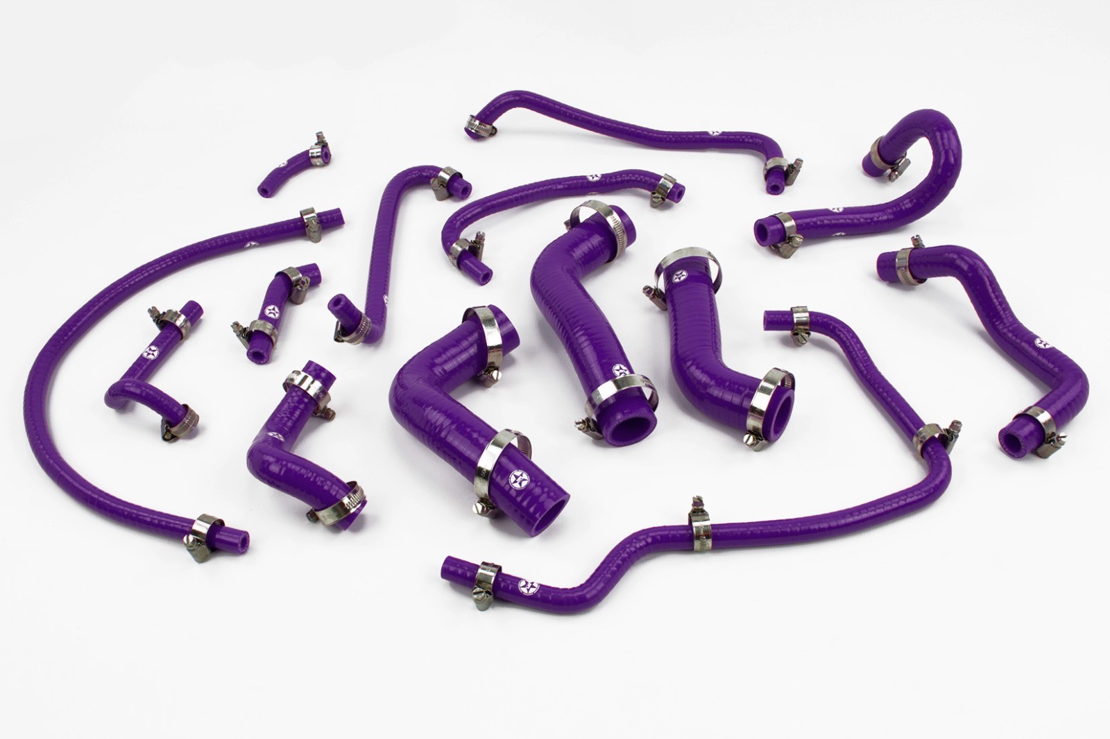 Silicone Coolant & Breather Hoses fits Mazda Mx5 MK1 1.8 NA Miata Stoney Purple