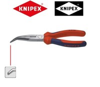 Knipex 26 25 200 Flachrundzange LäNge 200 Mm Verchromt 40 Grad Gewinkelt