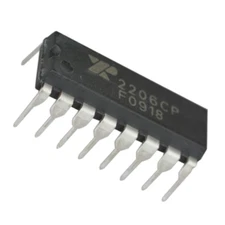 4pcs XR2206CP DIP16 Wave Generator Integrated Circuit from Exar