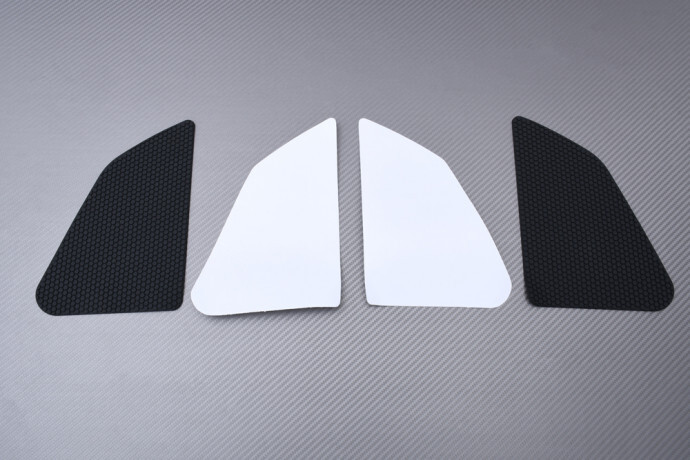 Protection de réservoir moto adhésive en carbone pour Ducati DesertX 950 2022-2024