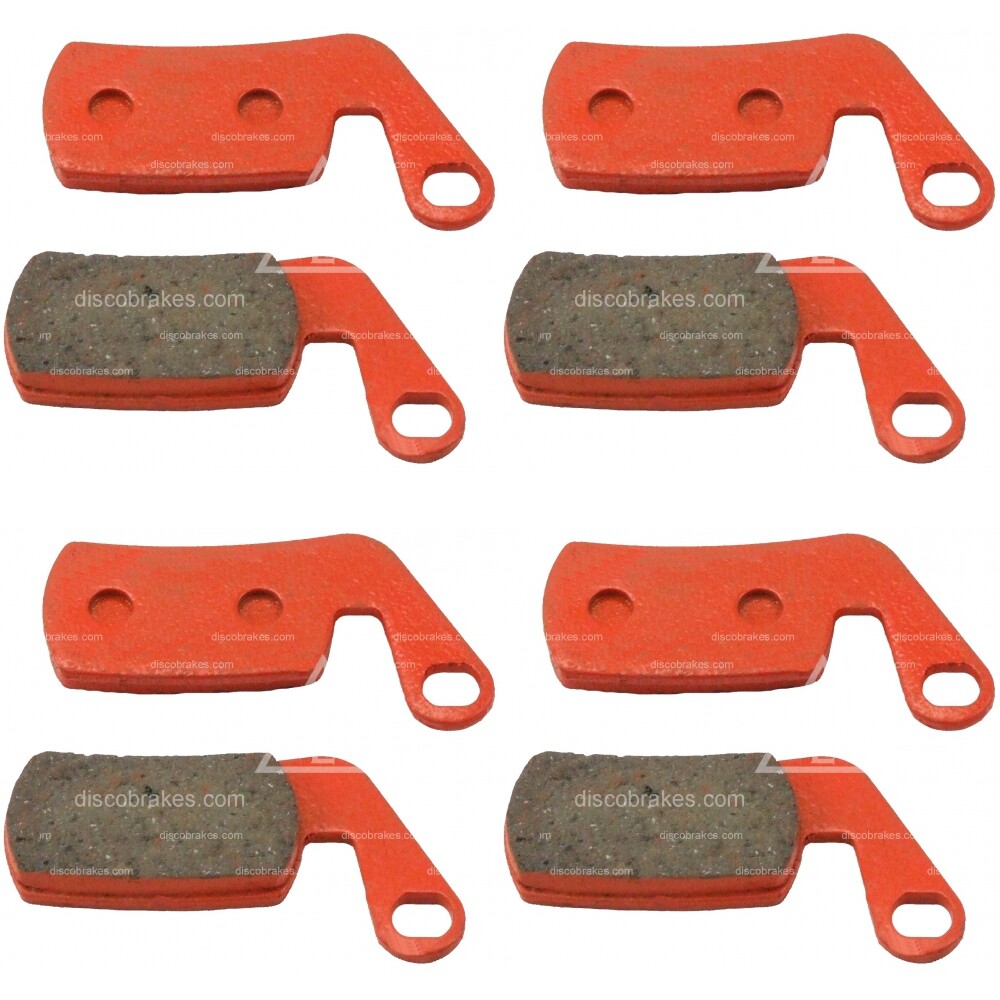 4Prs/8Pads Magura Marta & Marta SL Red CERAMIC Hard Disc Brake Pads MTB XC DH