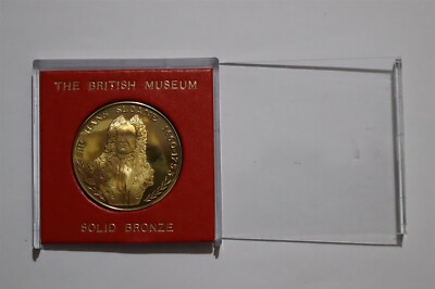     UK GB CASED PROOF MEDAL BRITISH MUSEUM HANS SLOANE B53 BX2-151-47