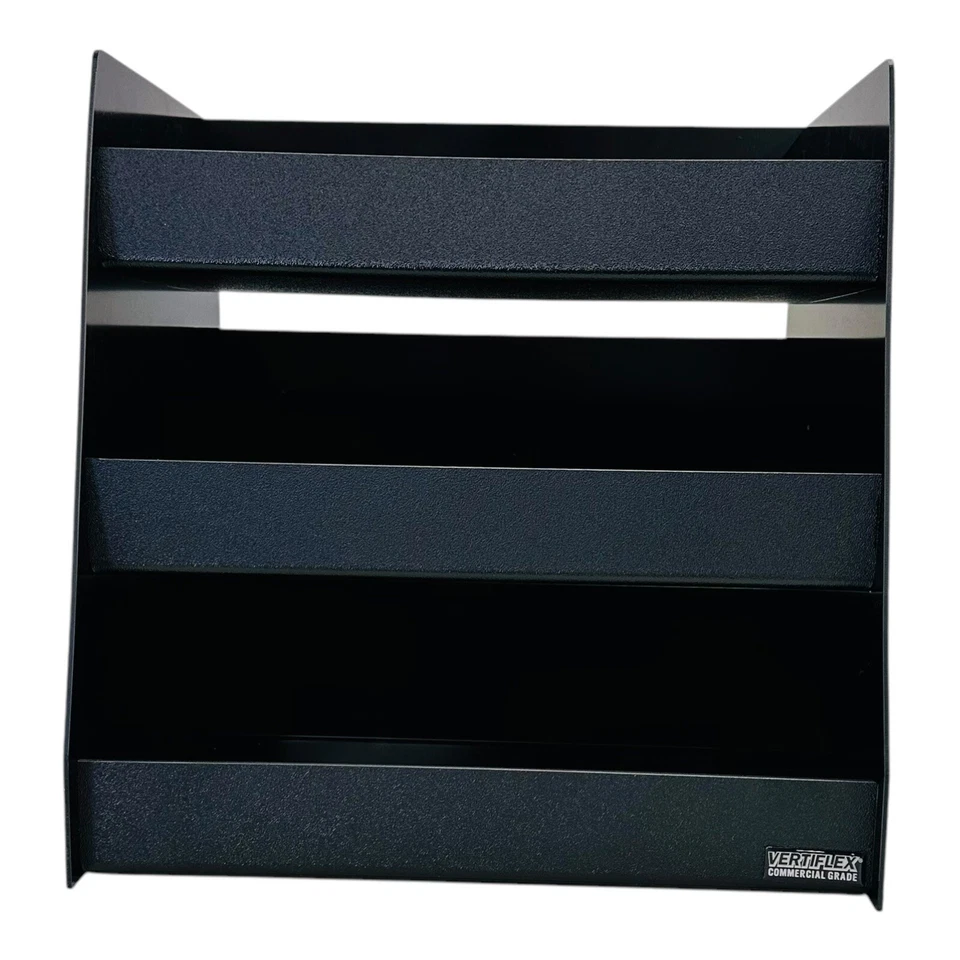 Organizador vertical de condimentos Vertiflex 9 compartimentos 14,5 x 11,75 x 15, negro Foto 3 de 4