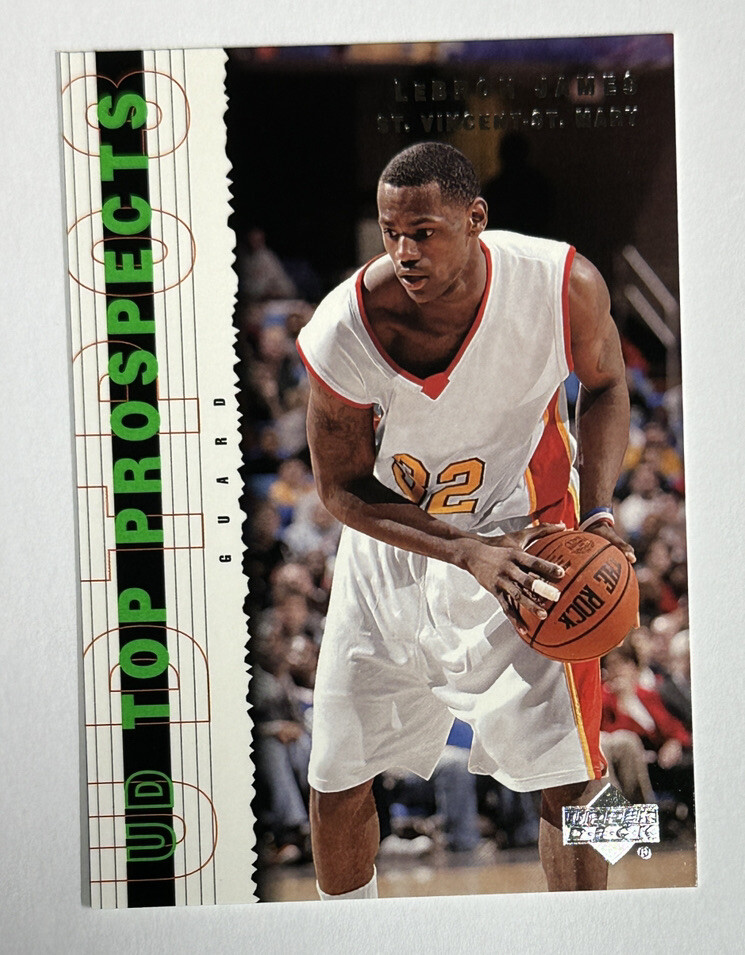 2003-04 Upper Deck Top Prospects Lebron James #60