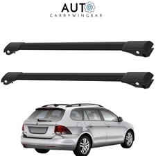 Top Roof Rack Cross Bar Luggage Cargo Carrier For VW Jetta SportWagon