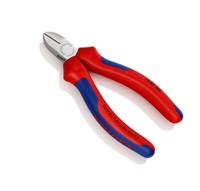 Knipex Seitenschneider Elektromechanik Verchromtisoliert, 125Mm