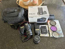 Canon EOS 70D 20.2MP Digital SLR Camera with Zoom EF-S 18-55mm Lens, Flash, Bag