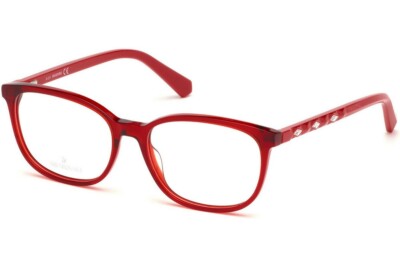 Swarovski SK5300 066 Red Women Plastic Optical Eyeglasses Frame 54-16-140 SK RX