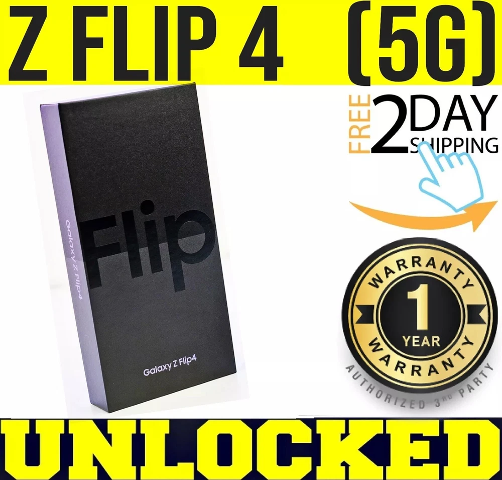 Samsung Galaxy Z Flip4 - 128 GB - Gray (Unlocked)