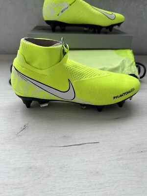 Nike Phantom VSN Elite Lime ACC Just do It Football Cleats Boots