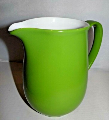Starbucks Green & White 1 Quart PITCHER Germany Kahla
