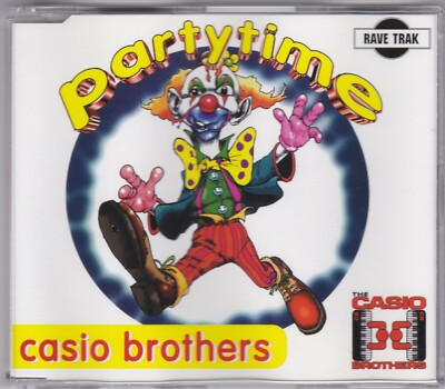 Casio Brothers - Partytime - CD (4 x Track Central Station CSR CD5