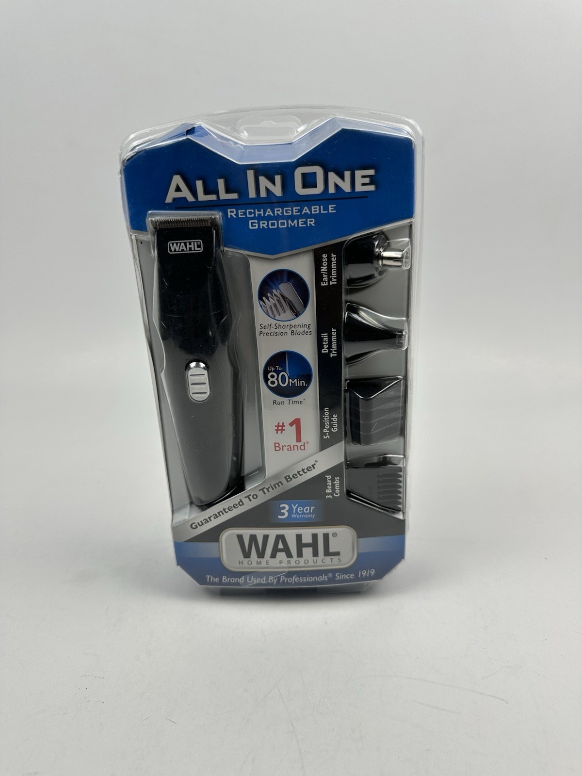 Wahl Rechargeable Groomer Beard Grooming trimmer # 9685-200