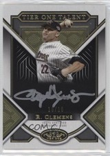 2023 Topps Tier One Talent Silver Ink 10/10 Roger Clemens #T1TA-RC Auto 03wr
