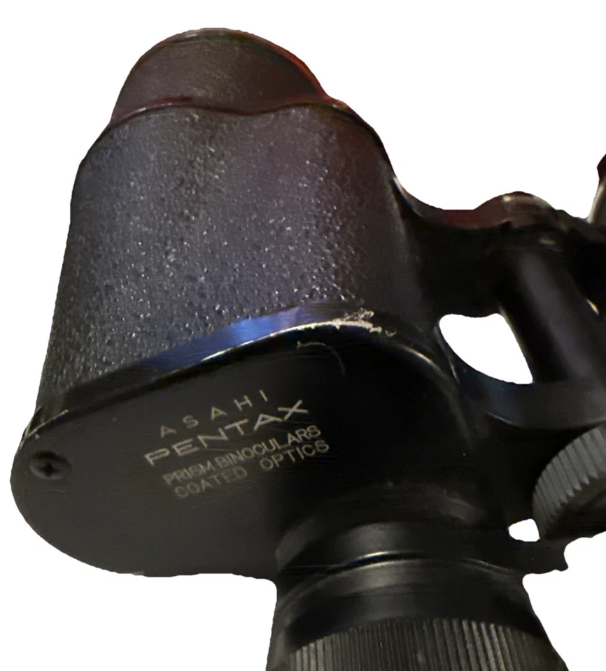 Vintage ASAHI Pentax Prism 7x50 Field Binoculars 7.1 Coated Japan - Image 2 of 4