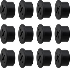 Desk Grommet, 3/4 Inch Flexible Rubber Grommets, Silicone Cable Cord Grommet
