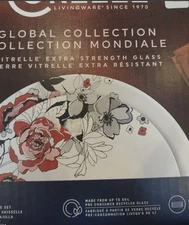 Corelle Chesea Rose Dinnerware 12 piece set (3) Full Boxes, service for 12 total