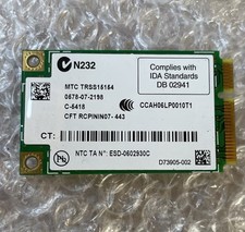 Genuine Intel Dell MK933 MTC TRSS15154 WLAN WiFi Link Wireless 4965AGN a/b/g/n 3