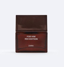 ZARA For Him Red Edition for Men 1.69 oz (50ml) EDP Spray New but Unboxed