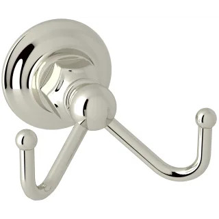 Rohl ROT7DPN Country Bath Double Hook Robe Hook
