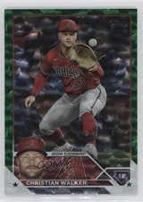 2023 Topps Series 2 Green Foil /499 Christian Walker #639 6z2