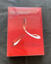 Adobe Acrobat Pro 2017 versione completa | licenza perpetua (3 PC) | DVD Windows nuovo