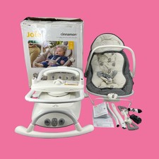 Joie Cinnamon 2-in-1 Glider and Rocker Multi-Motion Baby Swing - Fern BU9159